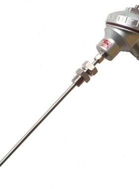 WZPK2-238 双支热电阻 Pt100 Φ8 L=200mm -50-250℃ 卡套M20*1.5