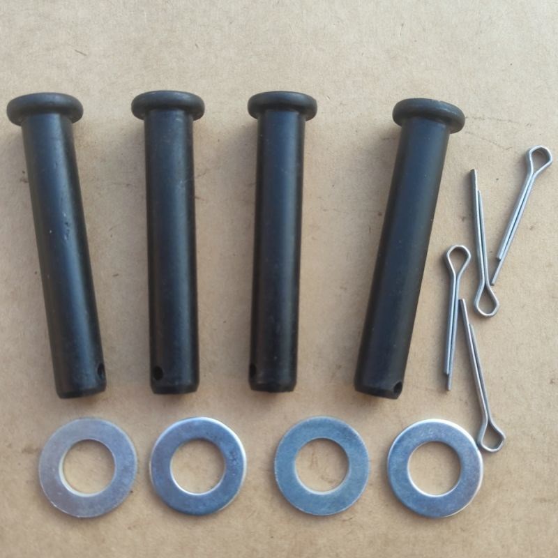 拖拉机旋耕机传动轴专用十字节万向节钢销子12O.9级高硬度黑色钢