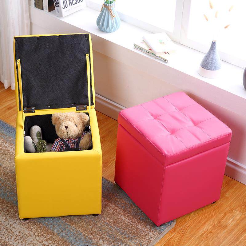 W7小凳子储物凳客厅沙发凳换鞋凳方凳家用收纳凳皮板凳时尚创意矮,住宅家具,矮凳,淘宝优惠券,粉丝福利购,淘宝优惠卷