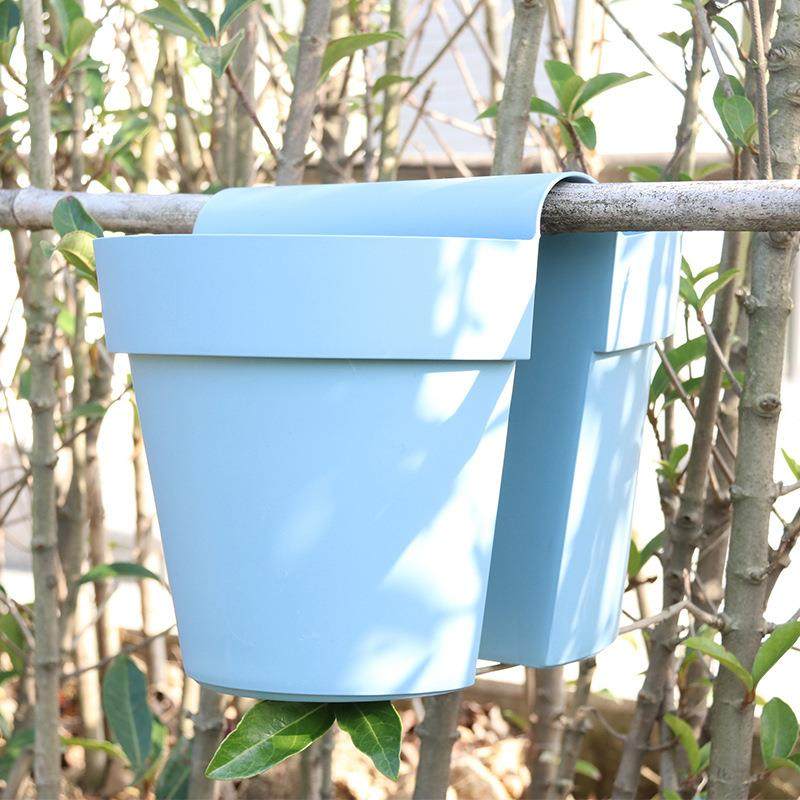 诚信加厚PP树脂阳台骑马式花盆悬挂式多肉盆护栏办公桌创意马鞍盆,家居饰品,花盆,淘宝优惠券,粉丝福利购,淘宝优惠卷