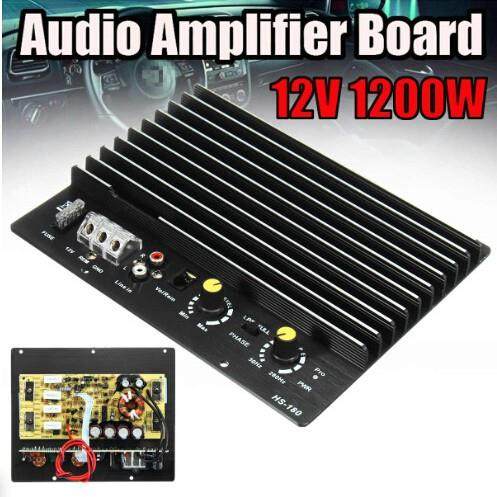 汽车音响单路功放车载功放1000W12V低音炮功放板KL-180功放