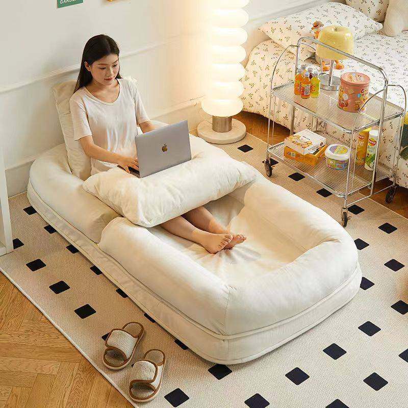 #可睡可躺人类狗窝折叠两用沙发床卧室房间午休躺椅榻榻米懒包邮,鲜花速递/花卉仿真/绿植园艺,割草机/草坪机,淘宝优惠券,粉丝福利购,淘宝优惠卷