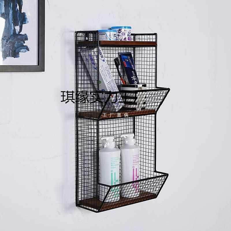 免打孔铁艺墙上书架置物架复古实木板壁挂层架墙壁隔板厨房浴室架,农机/农具/农膜,其它农用工具,淘宝优惠券,粉丝福利购,淘宝优惠卷