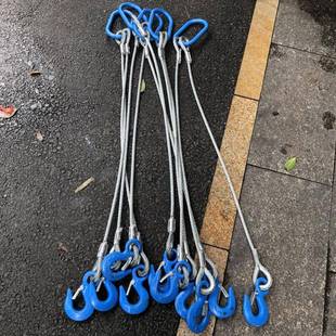 钢丝绳吊索具/压制钢丝绳组合吊具/起重吊钩索具/二肢三肢四肢