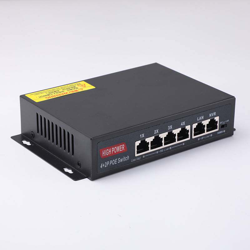 4口8口端口高速网管交换机 家用POE防雷千兆网速光口网络交换器