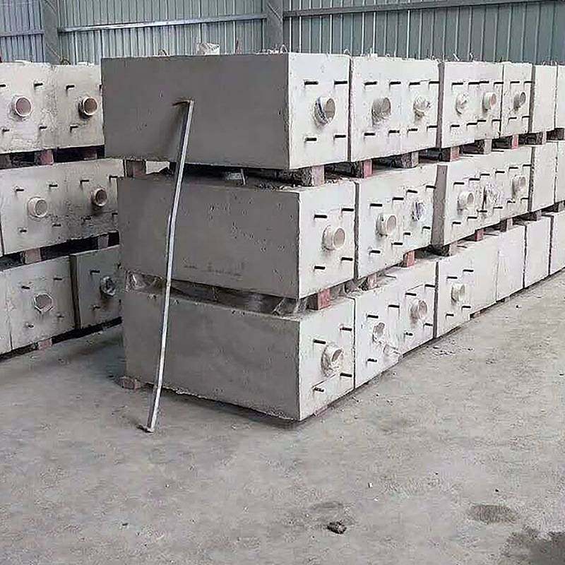 路灯基础水泥墩预制混凝土灯杆基座固定底座350*350*600