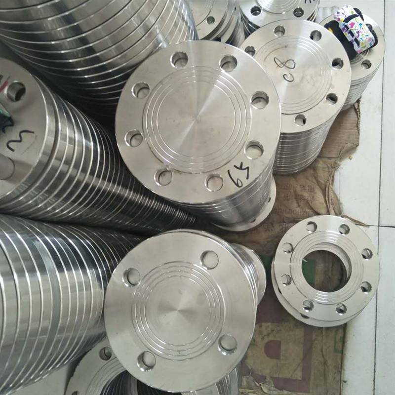 生产304不锈钢ASMEB16.5盲板法兰1/2寸 DN15 class150 法兰盖