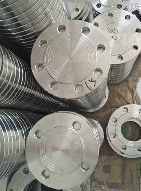 生产304不锈钢ASMEB16.5盲板法兰1/2寸 DN15 class150 法兰盖