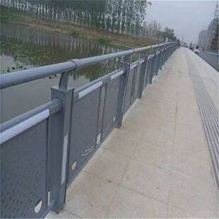 厂家桥梁灯光护栏免设计新款别墅酒店庭院栏杆天桥景观护栏河道用