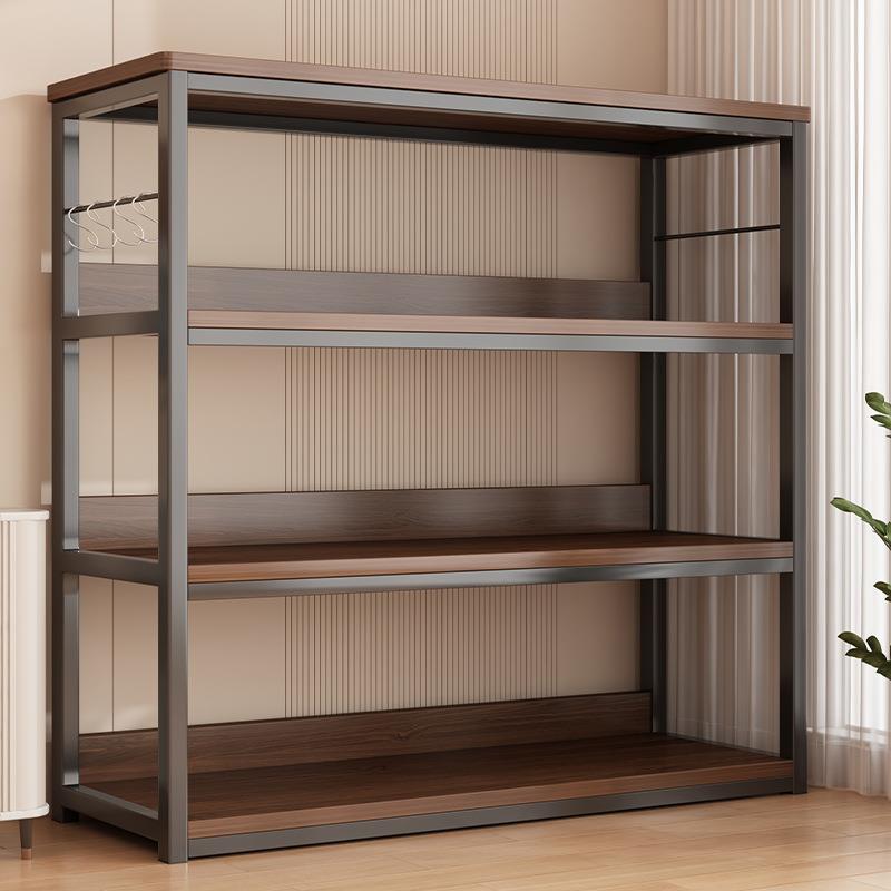 书架家用落地收纳架子靠墙多层货架子新款储物架新款大容量置物架