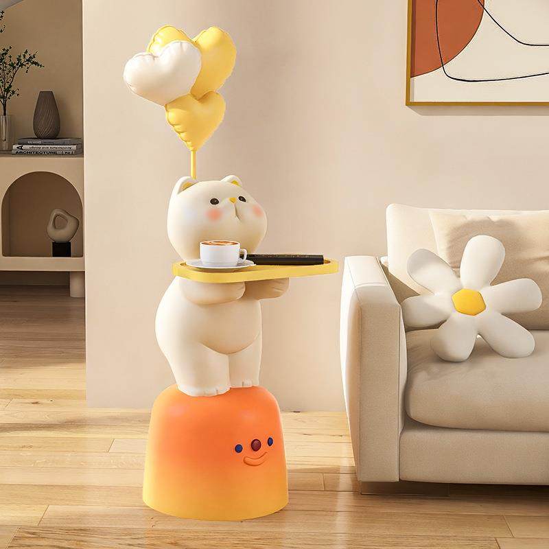 卡通创意边几客厅茶几沙发边柜角几儿童床头柜置物架玄关可爱桌子,基础建材,脚轮/万向轮,淘宝优惠券,粉丝福利购,淘宝优惠卷