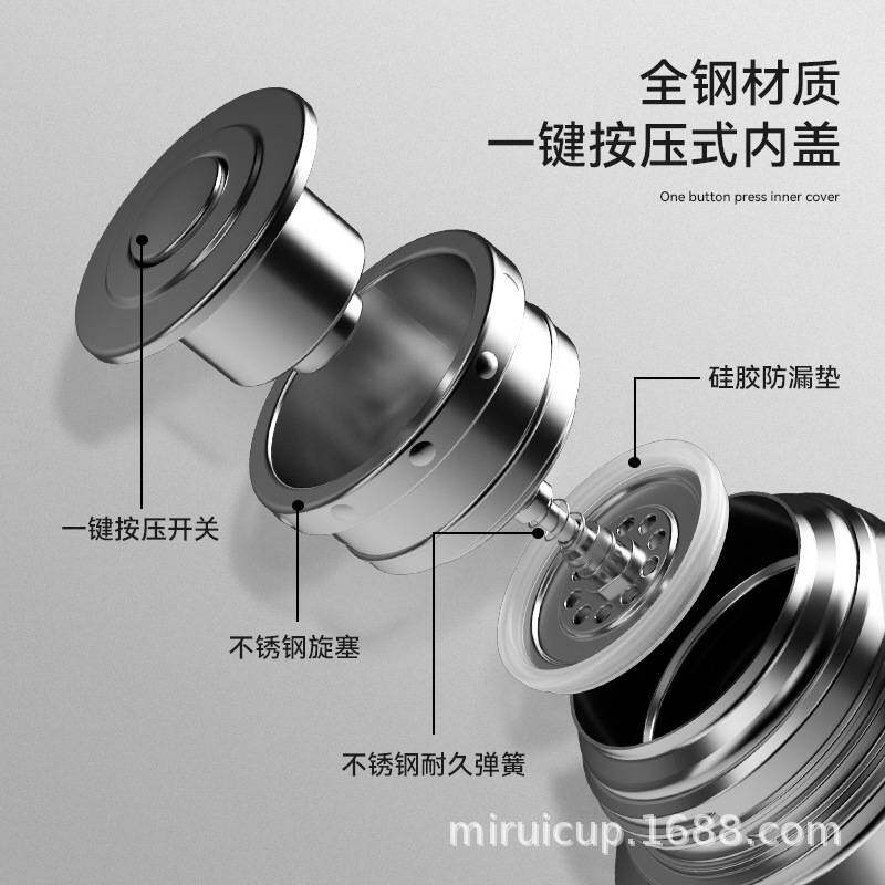 全钢保温壶316不锈钢车载旅行泡茶保温水壶暖瓶3L超大车载保温壶