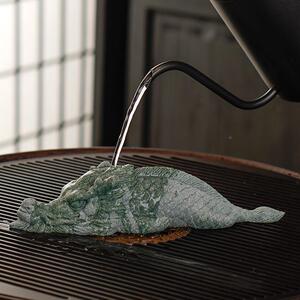 创意青呆砂可爱萌龙鱼茶宠摆件家居桌面鱼缸栽景盆观造景tb-75815