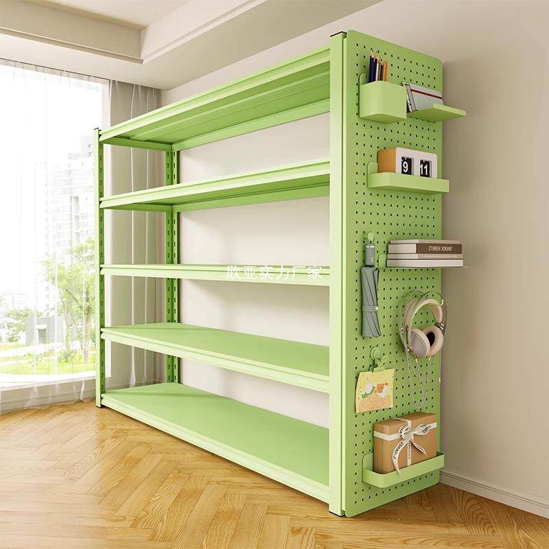 家用置物架落地多层货架阳台客厅收纳架储物间超市快递整理展示架