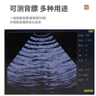 兽用b超机猪用高清彩超测孕仪动物检测怀孕便携式 小型牛羊用B超仪