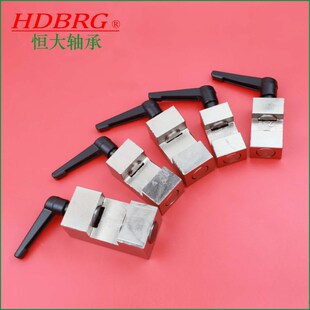 直线导轨钳制器固定环滑块锁限位器手动45夹紧锁FF1501A/20/25/30