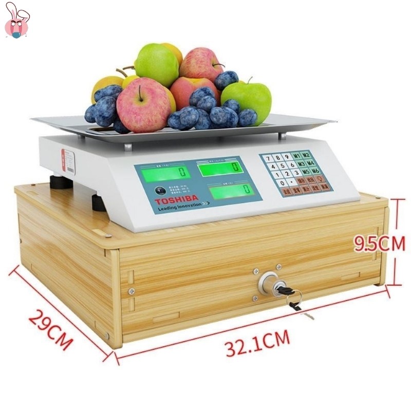 钱箱子摆摊抽屉电子秤台零钱收纳钱箱置物架钱币纸硬币收纳盒带锁