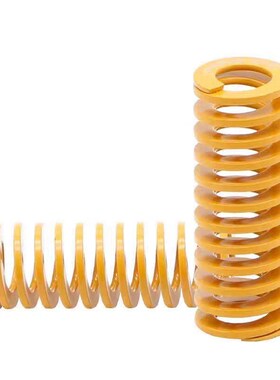 TJB/TJH10X25/12.5/16/20/25/32/40/50红色黄色矩形弹簧米思米