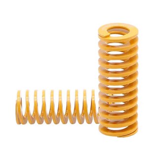 TJB/TJH10X25/12.5/16/20/25/32/40/50红色黄色矩形弹簧米思米