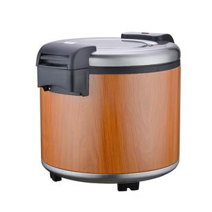 饭店电加热商用米饭保温桶大容量寿司米不粘木纹保温桶23L