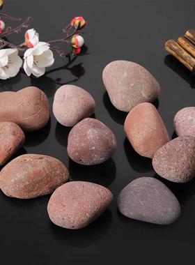 刷红色水磨水洗石铺面红石头红色胶水洗石水4石水粘石透红石头