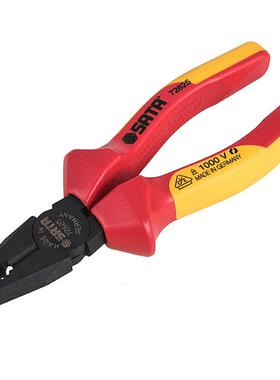 钳世72压625FBS高绝缘钢丝达电工钳老虎钳子G系列6英寸