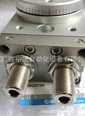 SM式C旋60转气缸MSQB10AMS齿QB20MASQB30AMSQB50A齿轮条摆台