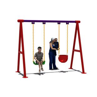 儿园儿童秋千户外园公大型成秋人NDF幼小区广场网红荡千吊椅铁链