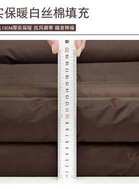 冬季水棉门帘整片加厚保防暖风防免打孔用ZY-24092隔音酒吧商冷库