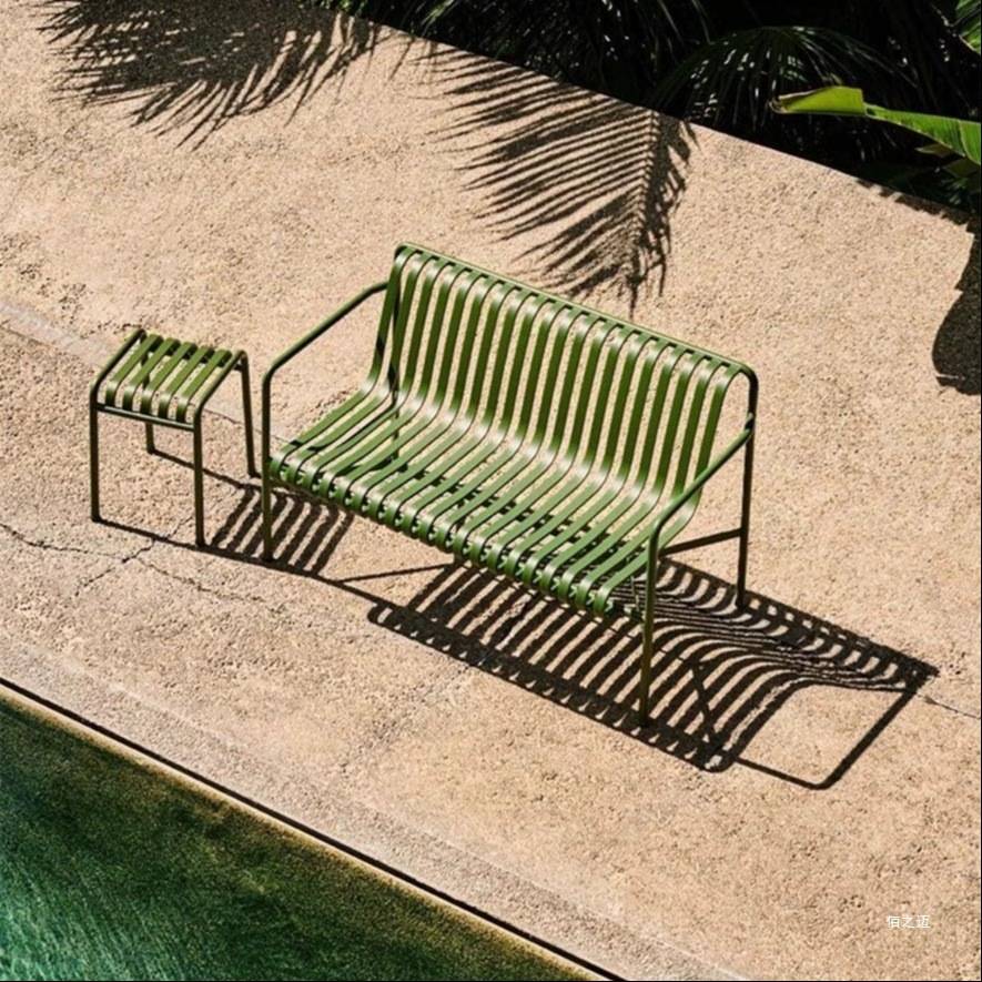 户外铁艺桌椅休闲庭院套件室外桌现代简约露台茶桌阳台餐桌椅组合