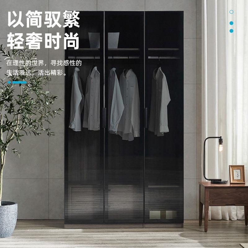 极简璃柜窄边铝框上下翻玻璃门餐边610橱柜玻门柜书柜门衣柜酒移