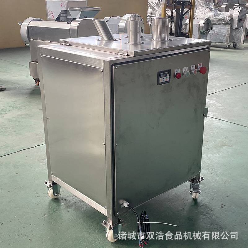 双浩机械新品商用果蔬切片机不锈钢四孔下压式香芋西瓜切片机械