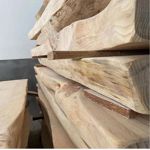 原木整板自边板大板桌茶桌实木定大板餐桌办公桌大班台然老见详情