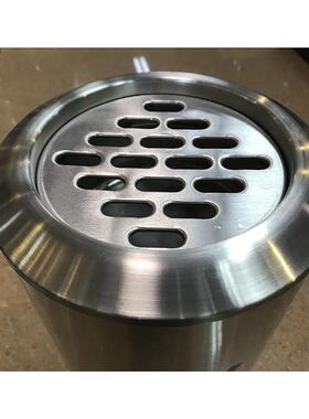 GPX-129C量圆形烟灰筒酒店小餐厅号不锈钢烟灰柱大吸烟区烟蒂柱GP