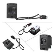 BKFuk00t改装 调音器尤克里黑里色电3箱拾音器料便携木吉他拾塑音