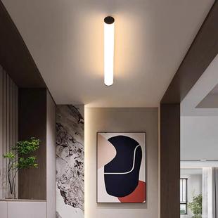 简约亚E克力长圆管床壁橱灯写字桌头走廊窗读书LD高亮长条镜758前