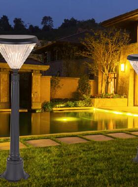 阳能P18016草坪灯竖草太皮小区别墅花园园林景观照明纹地插草地庭