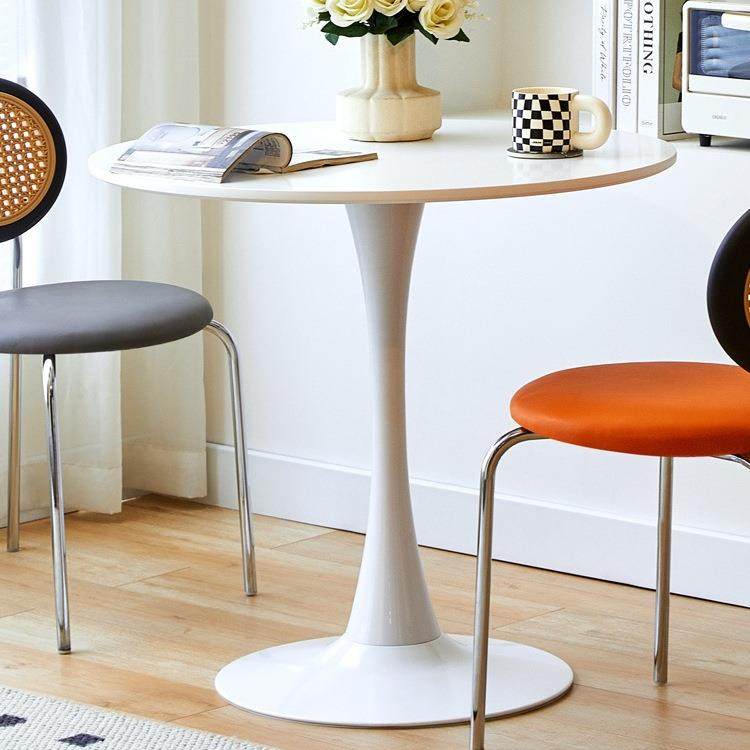 165简约现代司洽谈接台待茶几家用学习客厅组公阳床边大圆桌餐桌