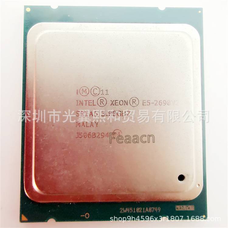 lntel至强 E5 2690V2 SR1A5 3.00G 10核24线程