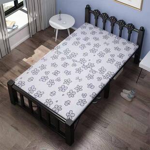 折叠床OHK单人用简易床办家室午睡宿舍休小床出租屋成公人午铁床