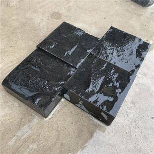 161天然青石石头场铺路防滑自然面花蹄岗岩马广石磙石仿小古面地