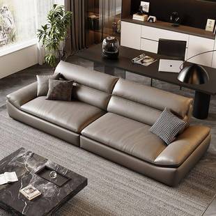 奥轻克950兰船沙发客厅小户型帆奢现代简约直超宽坐深猫抓皮排艺