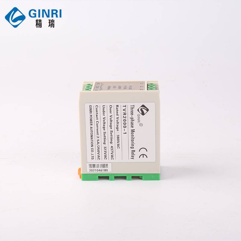 精瑞TVR2000-1/9/X过欠压电压断相相序保护器三相电源监视继电器