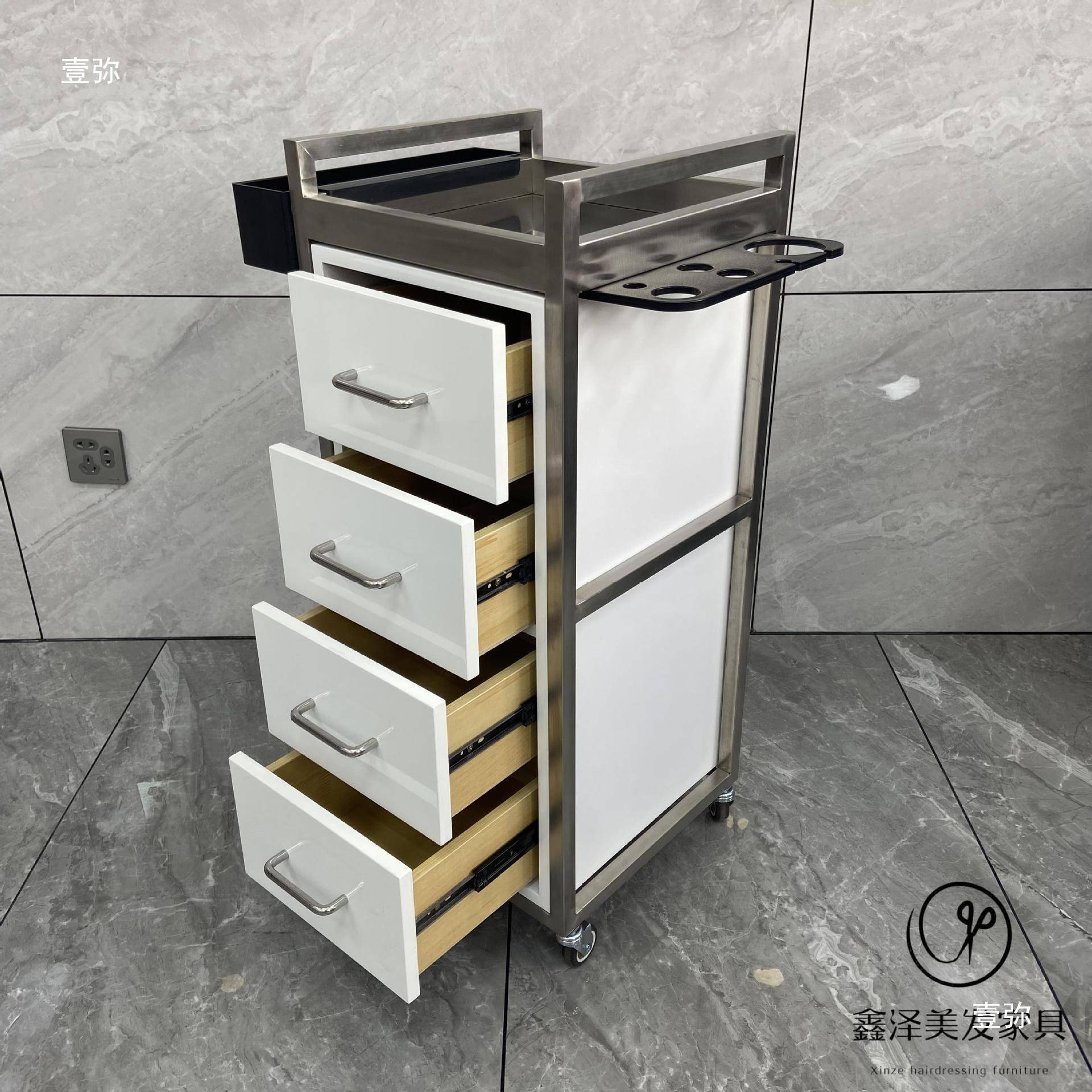 具发理发柜子发发型储物柜美师剪发理店发廊工具工柜具车简642约