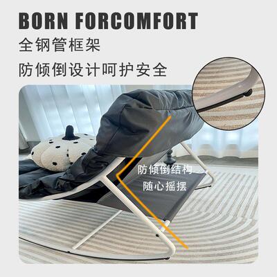 红摇网摇椅成人躺5.21椅懒人发逍可遥椅客厅阳台沙休闲摇椅家用躺