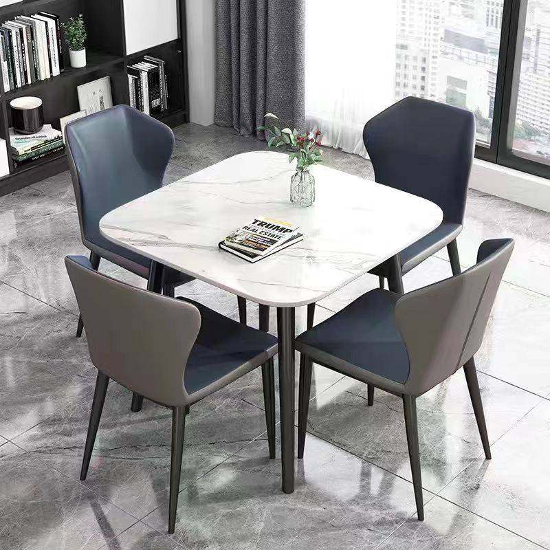 岩板餐桌家用小户型正方形桌椅组合会客接待洽谈桌轻奢休闲小圆桌,电子元器件市场,其它元器件,淘宝优惠券,粉丝福利购,淘宝优惠卷