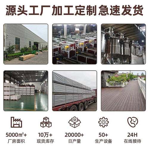 木阳圆孔拉丝户GBX外多功能木塑地板花园台防腐木庭塑院公园地板