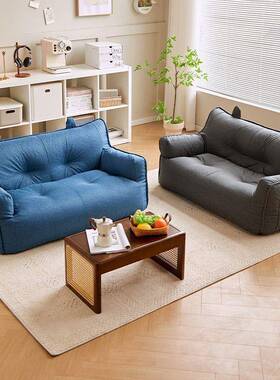 懒人人沙发网红卧用室小户型地上榻榻米单双CYG沙人出租屋房间阳台发