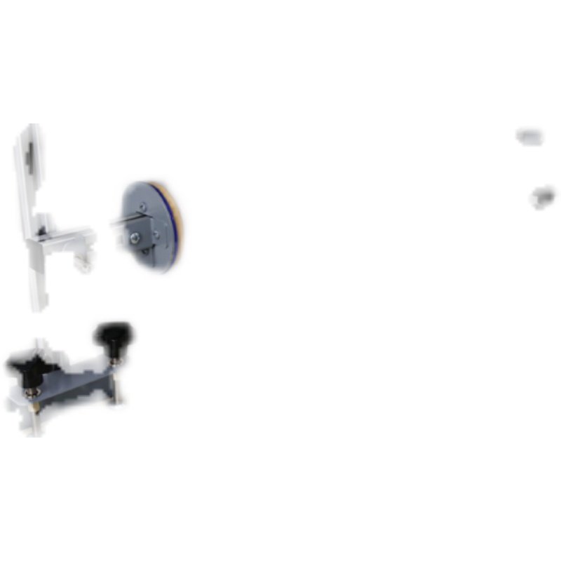 桌边固定横式双卷带滑刀拉伸膜打包机缠绕膜打包机包装机005860