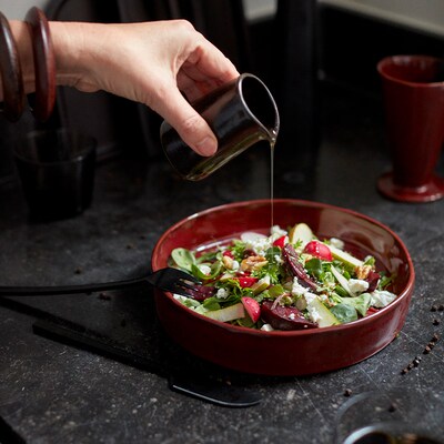 比利时Serax LA MERE复古餐具陶瓷家用米饭碗高脚深盘西餐盘圆盘